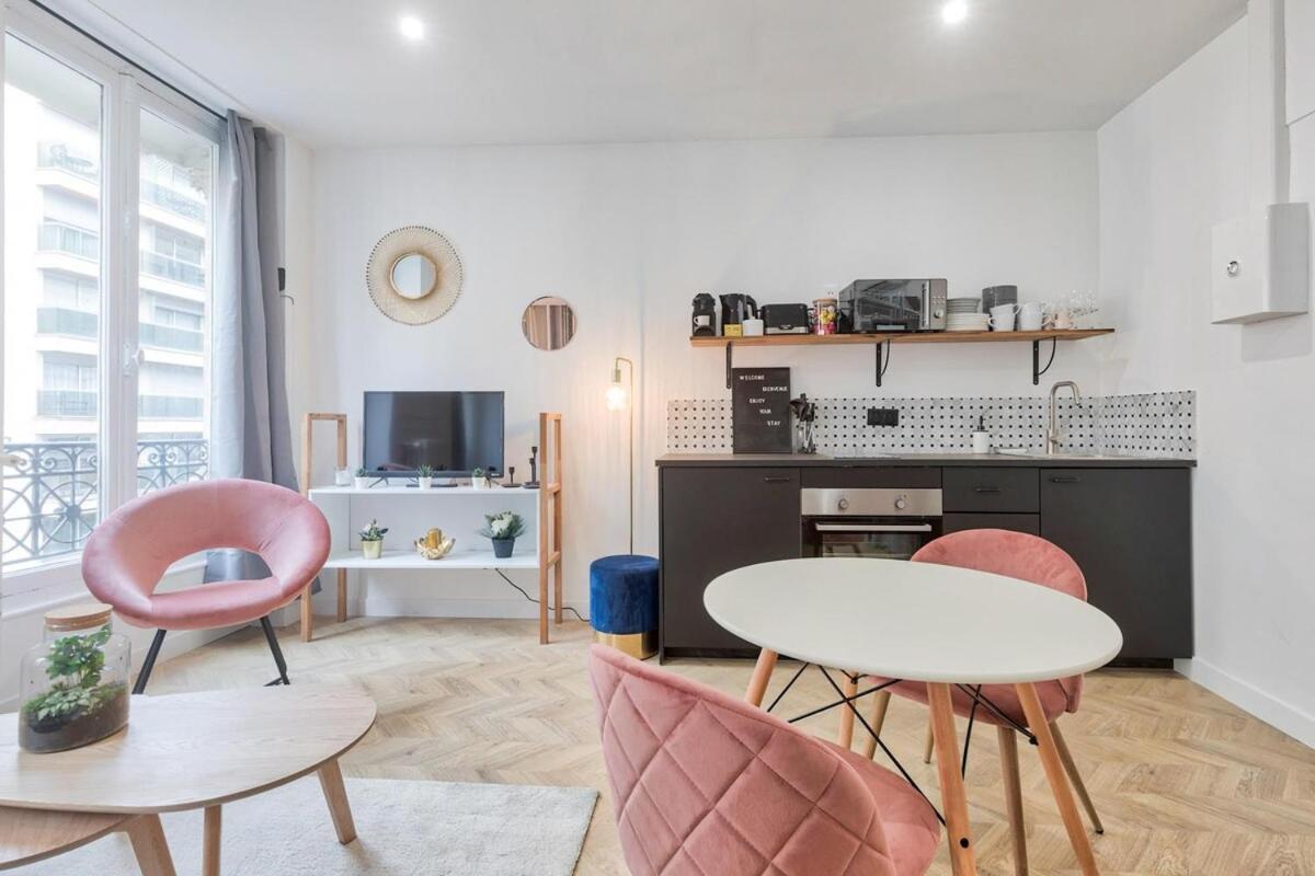 Appartement Cosy Proche Arc De Triomphe - 4P Paris Exterior foto